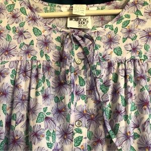 Made in USA❤️ Housecoat buttons down front. Perfect for post surgery or nursing.